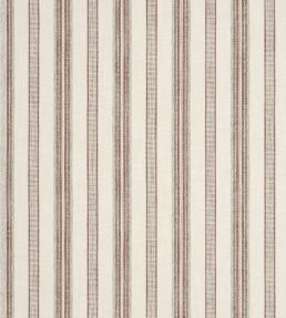 Otto Stripe Fabric by Jane Churchill Red