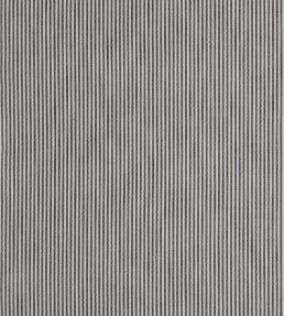 Otto Ticking Stripe Fabric by Jane Churchill Charcoal