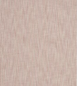 Otto Ticking Stripe Fabric by Jane Churchill Red