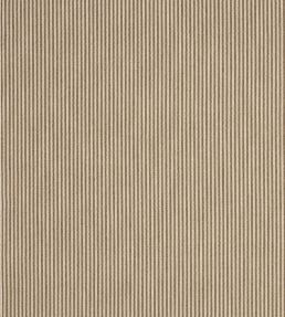 Otto Ticking Stripe Fabric by Jane Churchill Taupe