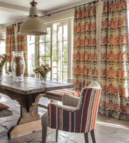 Ottoman Damask Fabric by William Yeoward Spice