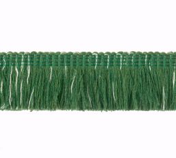Outdoor Moss Fringe 40mm Trimming by Houles Green