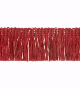 Outdoor Moss Fringe 40mm Trimming by Houles Ruby
