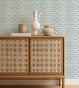 Owl & Butterfly Wallpaper by Scion Denim
