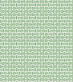 Owl & Butterfly Fabric by Scion Pea Green