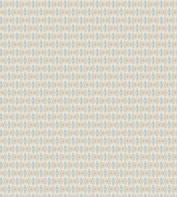 Owl & Butterfly Fabric by Scion Pebble/Coast Blue