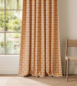 Owl & Butterfly Fabric by Scion Tangerine/Blush
