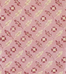 Oxalis Oak Fabric by Sophie Harpley Rose