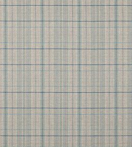 Oxana Check Fabric by Jane Churchill Blue