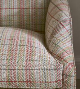 Oxana Check Fabric by Jane Churchill Multi