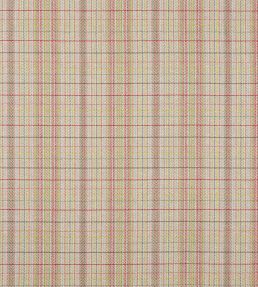 Oxana Check Fabric by Jane Churchill Red/Green
