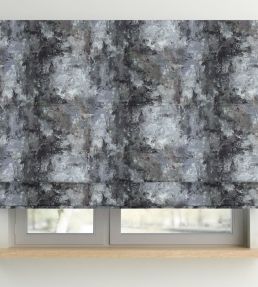 Oxidize Fabric by Arley House Charcoal / Grey