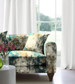 Oxidize Fabric by Arley House Jade / Stone