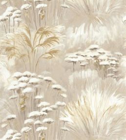 Oyat Wallpaper by Casadeco Beige Lin