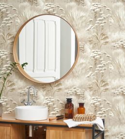 Oyat Wallpaper by Casadeco Tabac