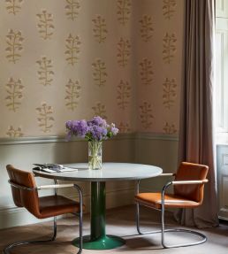 Pacific Blooming Wallpaper by Tres Tintas Mallow