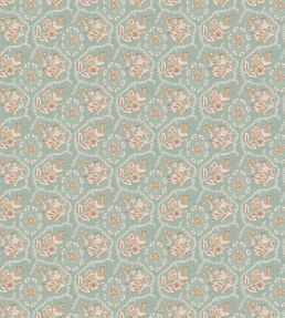 Pagelle Wallpaper by Nina Campbell Aqua
