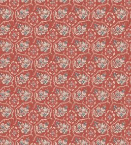 Pagelle Wallpaper by Nina Campbell Red