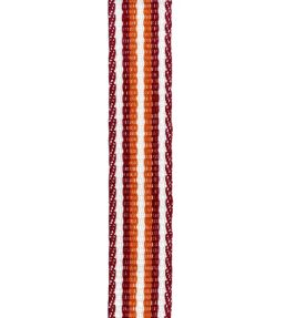Paint Pot Stripe Braid Trimming by Ian Mankin Claret/Rust