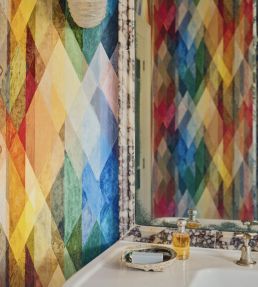 Painted Prism Wallpaper by Cole & Son Coles Palette