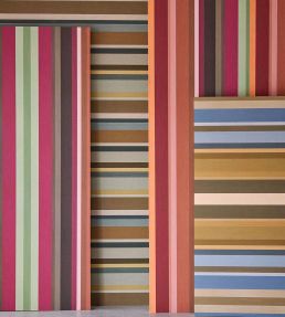 Painterly Wallpaper by Eijffinger Retro Green/Blue