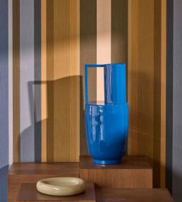 Painterly Wallpaper by Eijffinger Retro Green/Blue