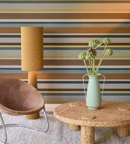 Painterly Wallpaper by Eijffinger Warm Green