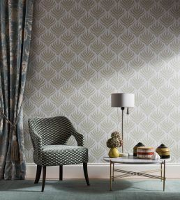 Paisley Fern Wallpaper by Liberty Fennel