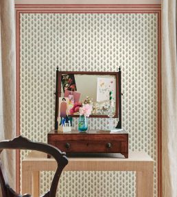 Marquise Border Wallpaper by DADO Red