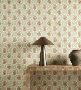 Paisley Wallpaper by Harlequin Seaglass