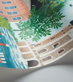 Palace Tales Wallpaper by Cole & Son Leaf Green