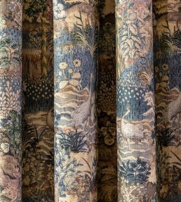 Palace Tapestry Fabric by GP & J Baker Royal Blue