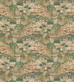 Palace Tapestry Fabric by GP & J Baker Royal Green
