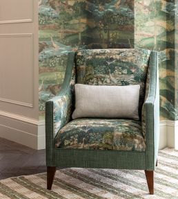 Palace Tapestry Fabric by GP & J Baker Royal Green