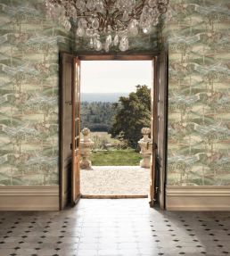 Palace Tapestry Wallpaper by GP & J Baker Antique