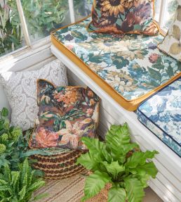 Palacio Fabric by Clarke & Clarke Dove