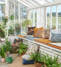 Palacio Fabric by Clarke & Clarke Dove