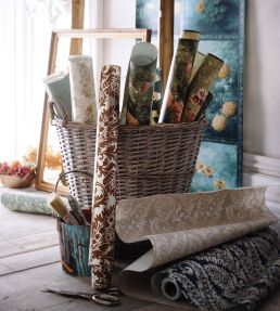 Palacio Wallpaper by Clarke & Clarke Linen
