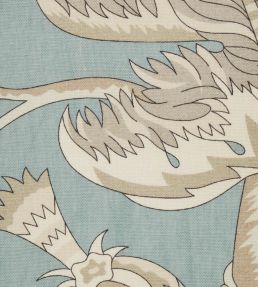 Palampore Trail in Landsdowne Linen Fabric by Liberty Lichen