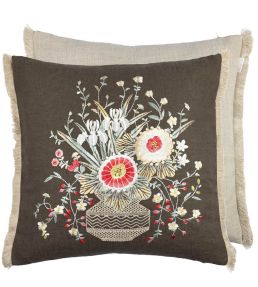 Palette Provencale Cushion 50 x 50cm by Designers Guild Bark