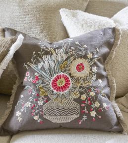 Palette Provencale Cushion 50 x 50cm by Designers Guild Bark