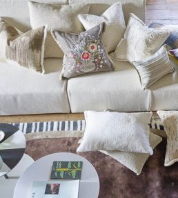 Palette Provencale Cushion 50 x 50cm by Designers Guild Bark