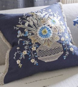 Palette Provencale Cushion 50 x 50cm by Designers Guild Indigo