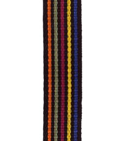 Palette Stripe Braid Trimming by Ian Mankin Cinder