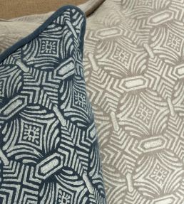 Pali Cushion 50 x 50cm by William Yeoward Slate