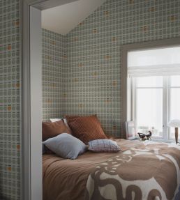 Pall Wallpaper by Borastapeter Green