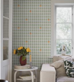 Pall Wallpaper by Borastapeter Green
