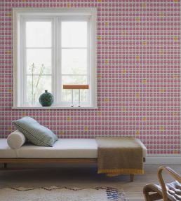 Pall Wallpaper by Borastapeter Pink