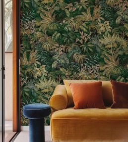 Palm House Mural by Woodchip & Magnolia Lush Green
