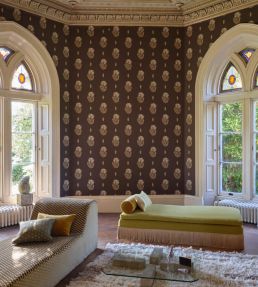 Palm Parade Wallpaper by Liberty Curlew